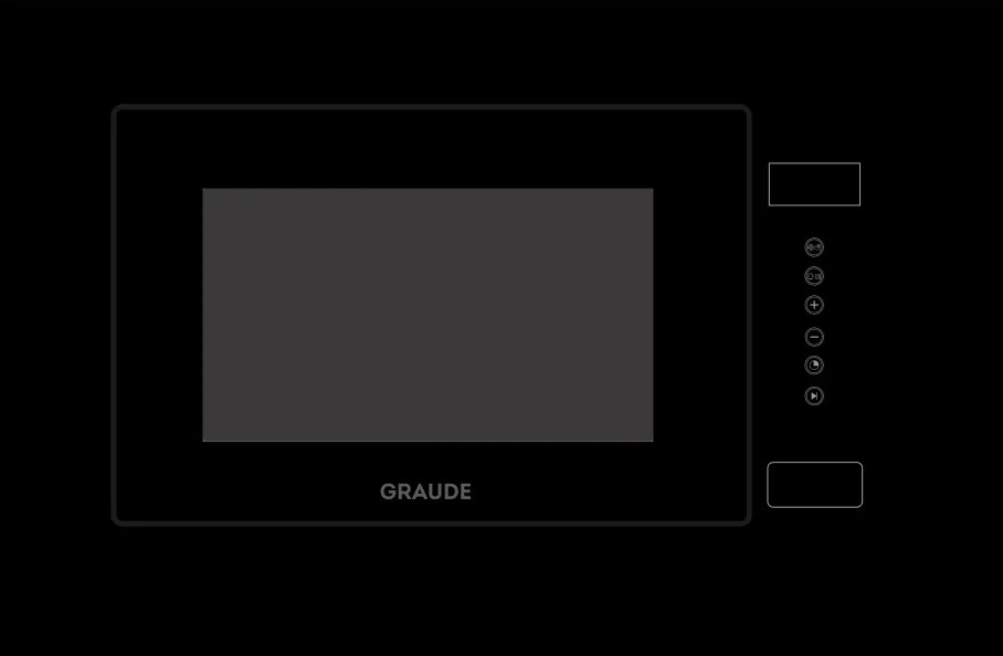 Компактная микроволновая печь GRAUDE MWG 38.1 S