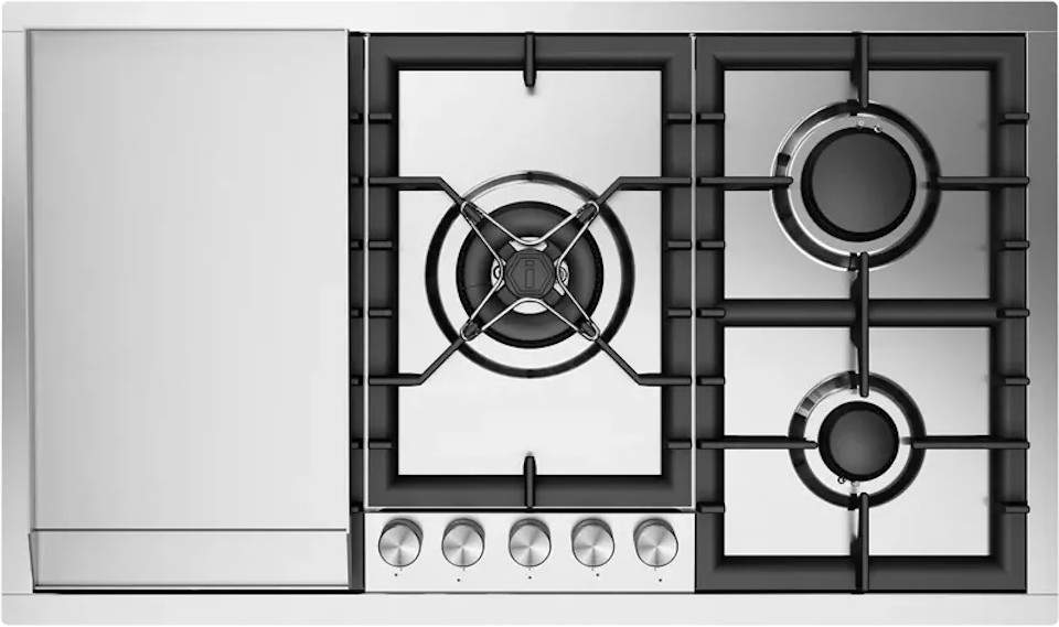 Газовая варочная поверхность ILVE Professional Plus HCPT95FD/SS