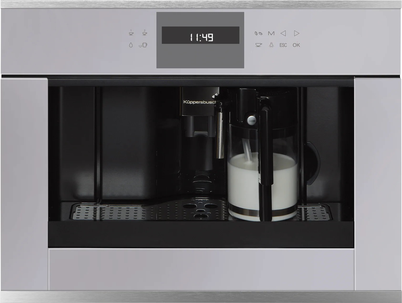 Кофемашина CKV 6550.0 G1 нержавеющая сталь