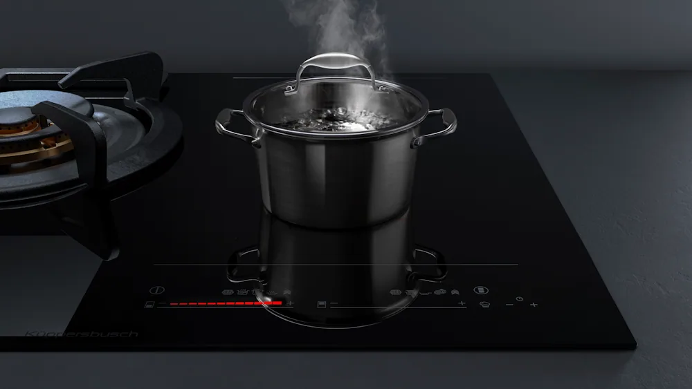 Газовая варочная панель с индукцией KIG 6850.0 SR-E5