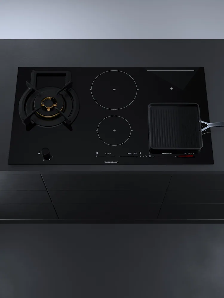 Газовая варочная панель с индукцией KIG 9850.0 SR-E5