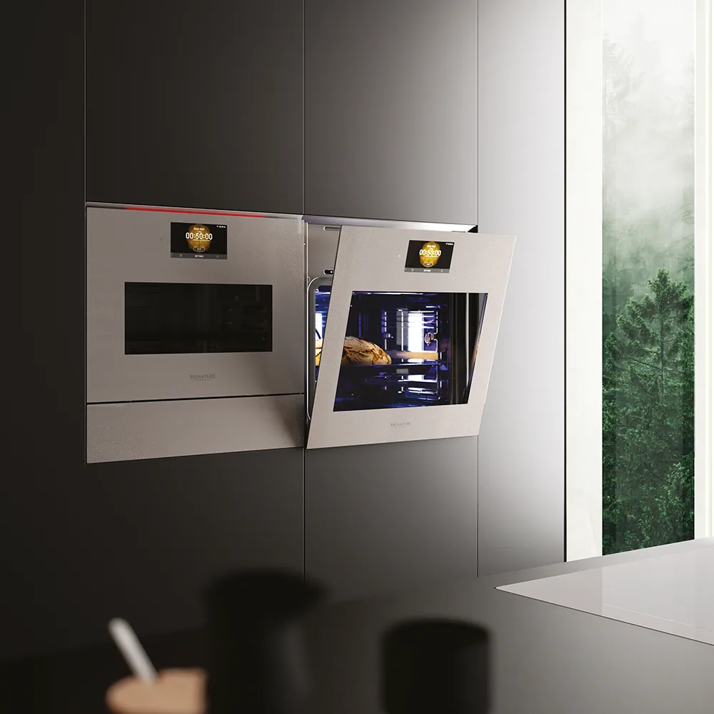 Духовой шкаф с микроволнами и паром Signature Kitchen Suite SKSLV2421MS