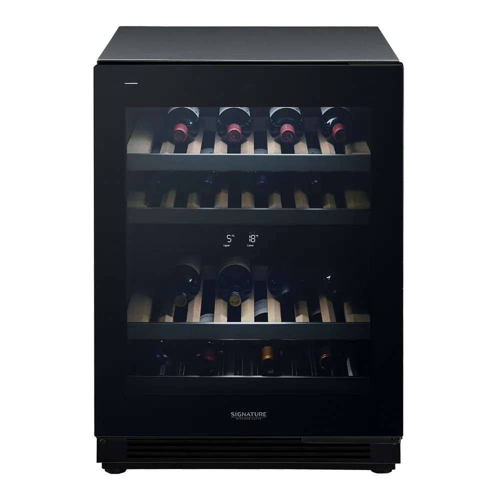 Винный шкаф встраиваемый под столешницу Signature Kitchen Suite SKSUW2401G Push to Open