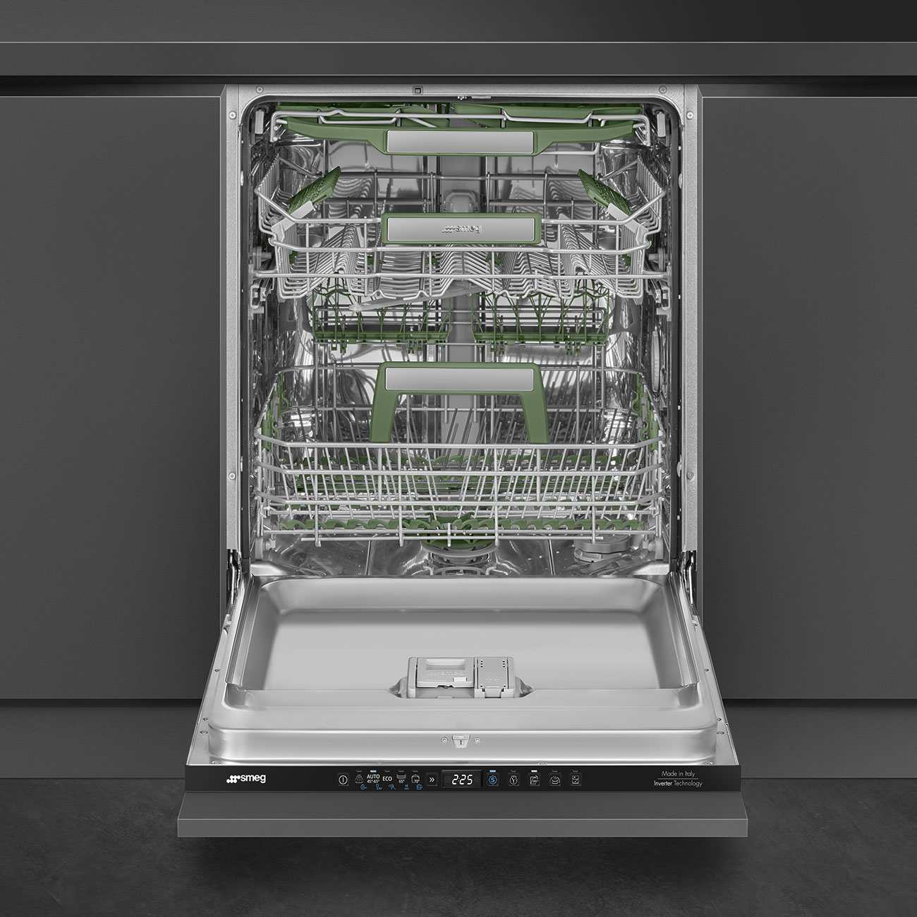 Посудомоечная машина SMEG STL7322BQL